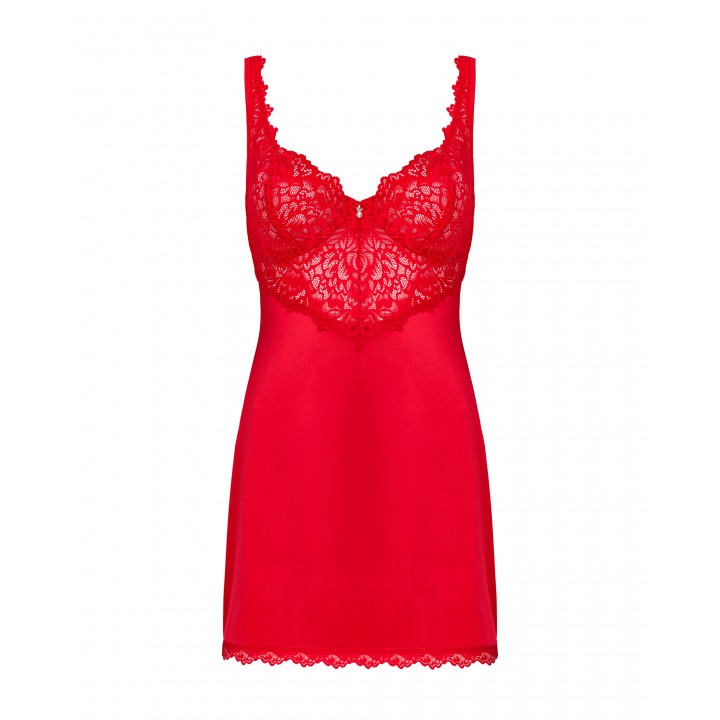 Комплект obsessive Amor Cherris chemise S/M