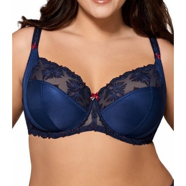 Бюстгалтер ava 1882 niebieski ciemny 75D