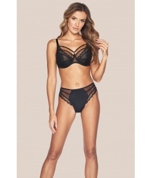 Бюстгальтер kinga SC-931 ALICE 75F czarny