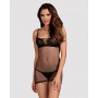 Комплект obsessive Rebella chemise L/XL