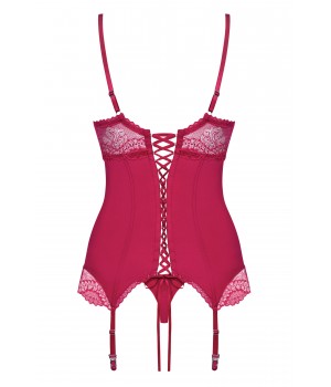 Комплект obsessive Rosalyne corset S/M