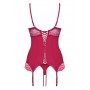 Комплект obsessive Rosalyne corset S/M