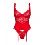 Комплект obsessive Amor Cherris corset L/XL