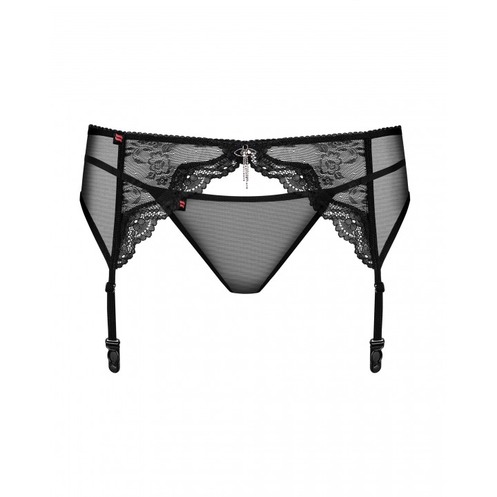 Пояс obsessive Charms зі стрінгами XXL