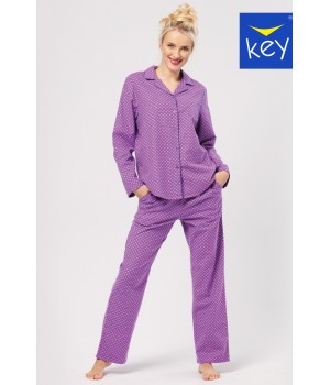 Піжама жіноча фланелева Key LNS-529 M