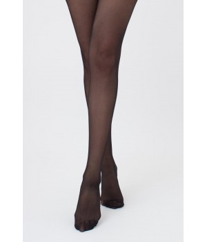 Класичні жіночі колготки з кружевним поясом на силіконі giulia impresso 20 den 3