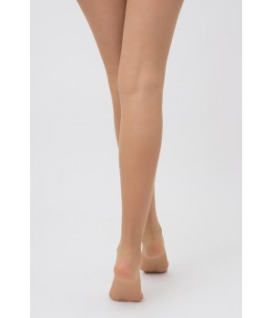 Класичні жіночі колготки з кружевним поясом на силіконі giulia impresso 20 den 4