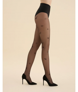 Жіночі колготки з візерунком gabriella sweet 20 den 3