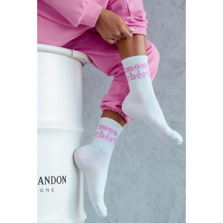 Жіночі гладкі шкарпетки milena mon cheri 0200.150 37-41