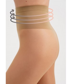 Класичні жіночі колготки з моделюючим поясом giulia talia modeling 40 den 3