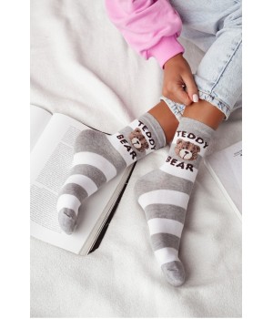 Жіночі гладкі шкарпетки milena 0200.146 37-41