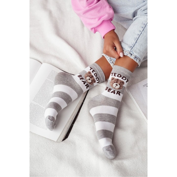 Жіночі гладкі шкарпетки milena 0200.146 37-41