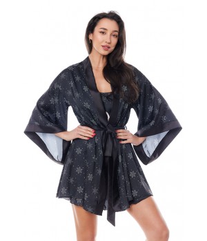 Пеньюар anais Aster Черный L/XL