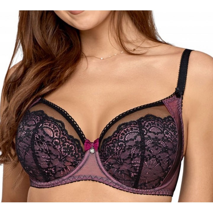 Бюстгалтер ava 1795 śliwkowy 75D