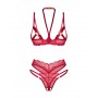 Комплект obsessive Cupide Desir set Красный S/M