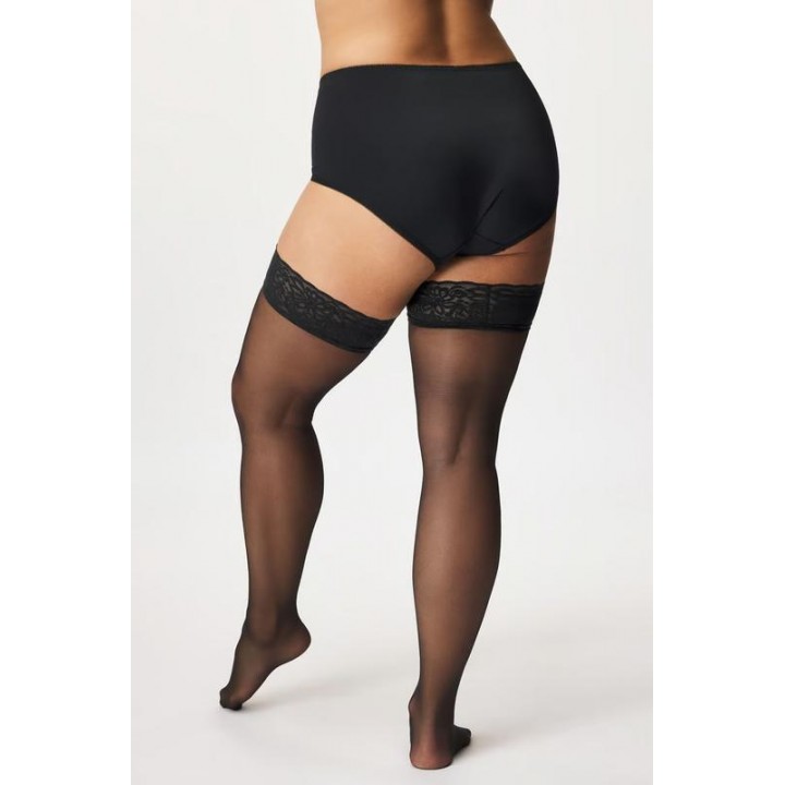 Панчохи жіночі великого розміру giulia hold ups 40 den 7