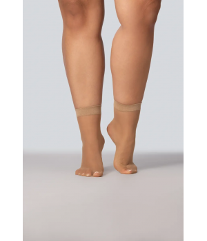 Жіночі шкарпетки великого розміру mona charlotte 20 den 8/10