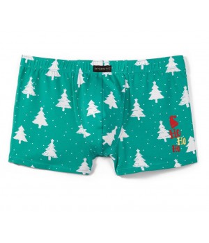 Труси шорти чоловічі новорічні Atlantic mh-1051 XL