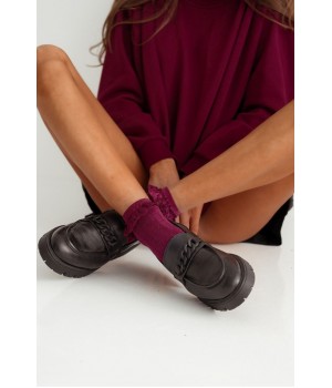 Жіночі гладкі шкарпетки milena 0897 37-41