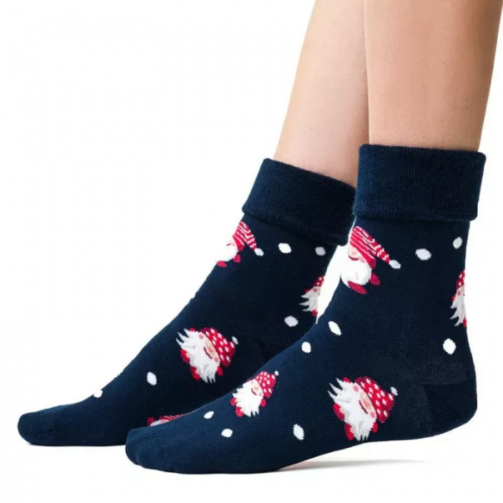 Жіночі гладкі шкарпетки махрові Steven art 030 w20 A 35-37