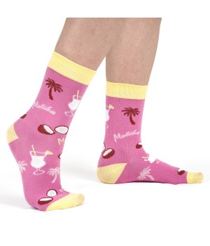 Жіночі гладкі шкарпетки Soxo 35-40