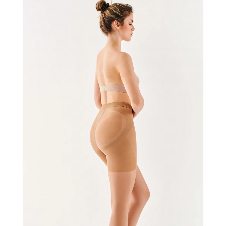 Корекційні жіночі колготки з утягуючими шортами gabriella maxi shaper 20 den 4