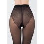 Класичні жіночі колготки з ажурними трусиками giulia bikini 40 ден 3