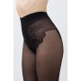 Класичні жіночі колготки з ажурними трусиками giulia bikini 40 ден 3