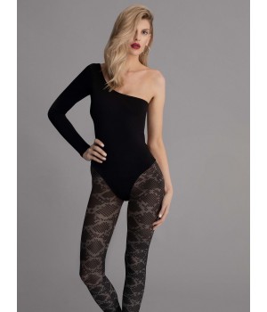 Жіночі колготки з узором Fiore city jungle 2