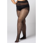 Жіночі колготки великого розміру з узором mona queen diamond rain 30 den 8 short