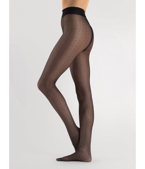 Жіночі колготи в горох Fiore Dezire 2 Жіночі колготи в горох Fiore Dezire 2