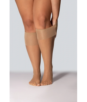 Жіночі гольфи великого розміру mona charlotte 20 den 5/7