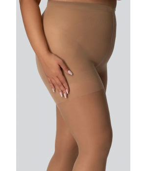 Корекційні жіночі колготки великого розміру з коригуючим ефектом mona shaping 30 den 9