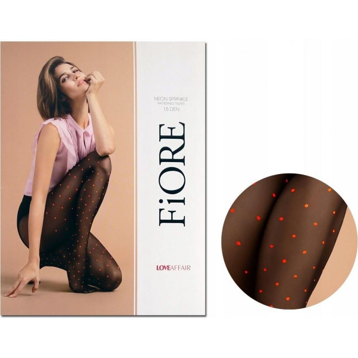 Жіночі колготки з узором neon sprinkle 15 den 2