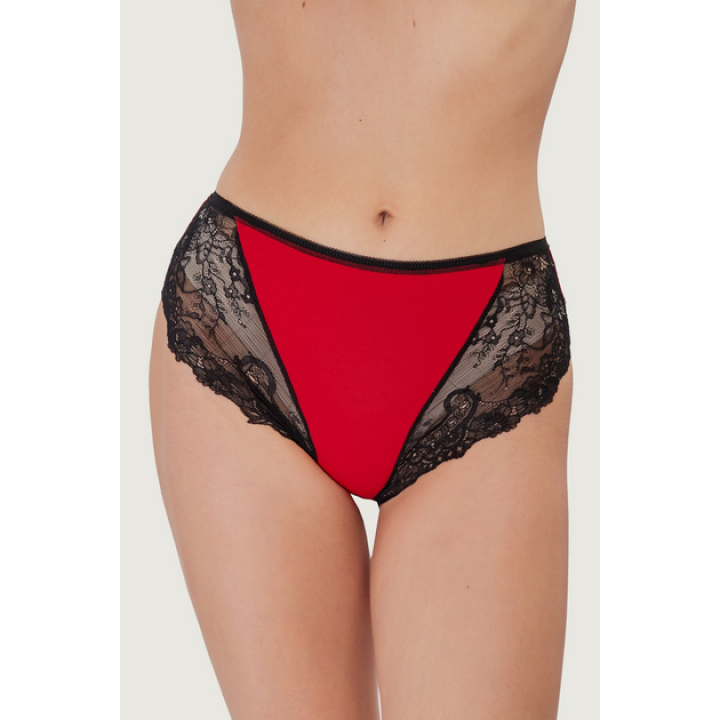 Шорти жіночі труси бріфи ORO 2218 Orabella rosso M