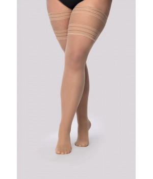 Панчохи жіночі великого розміру mona queen chic 30 den 7/8