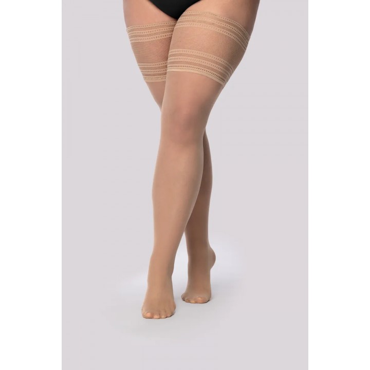 Панчохи жіночі великого розміру mona queen chic 30 den 7/8