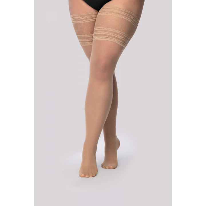 Панчохи жіночі великого розміру mona queen chic 30 den 9/10