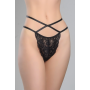 Трусики жіночі труси стрінги, T-стрінги ORO STR-510 nero S/M