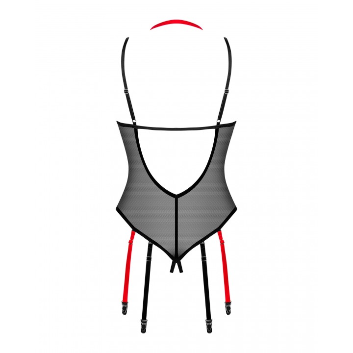 Боді obsessive Glandez otwarte M/L