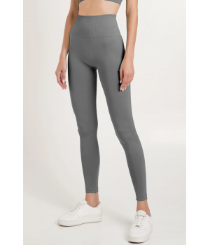 Легінси жіночі з пуш-ап ефектом та широким поясом giulia leggings shape S/M