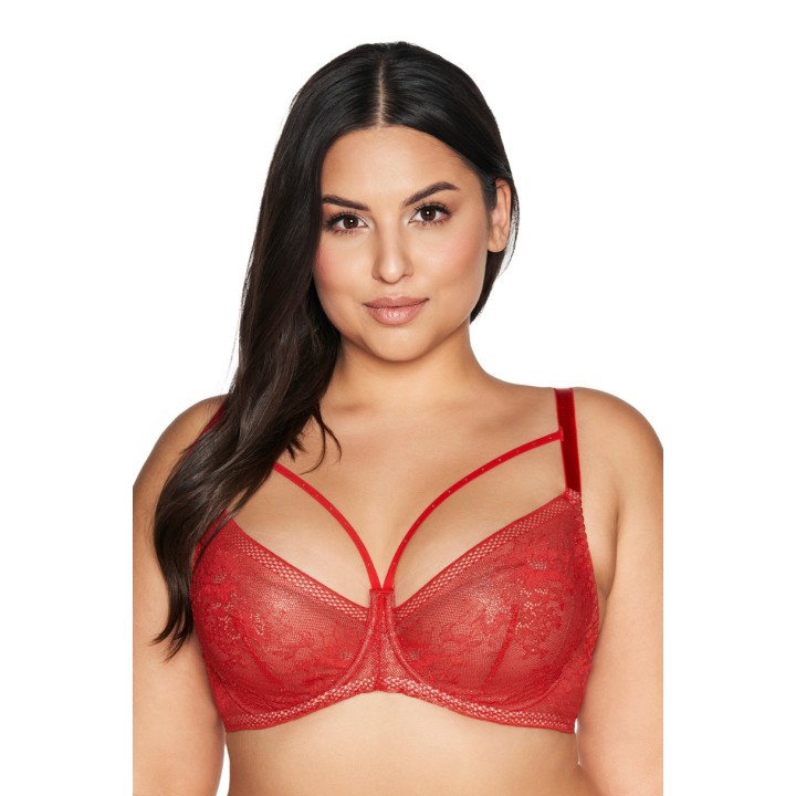 Бюстгальтер з м'якою чашкою AVA 2128 RED SSS 85D