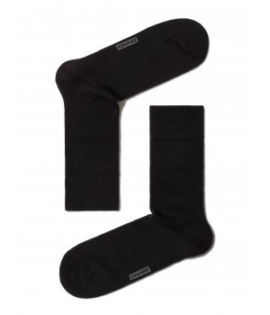 Шкарпетки чол. COMFORT (махрові) 7С-24СП, р.25, 000 чорний