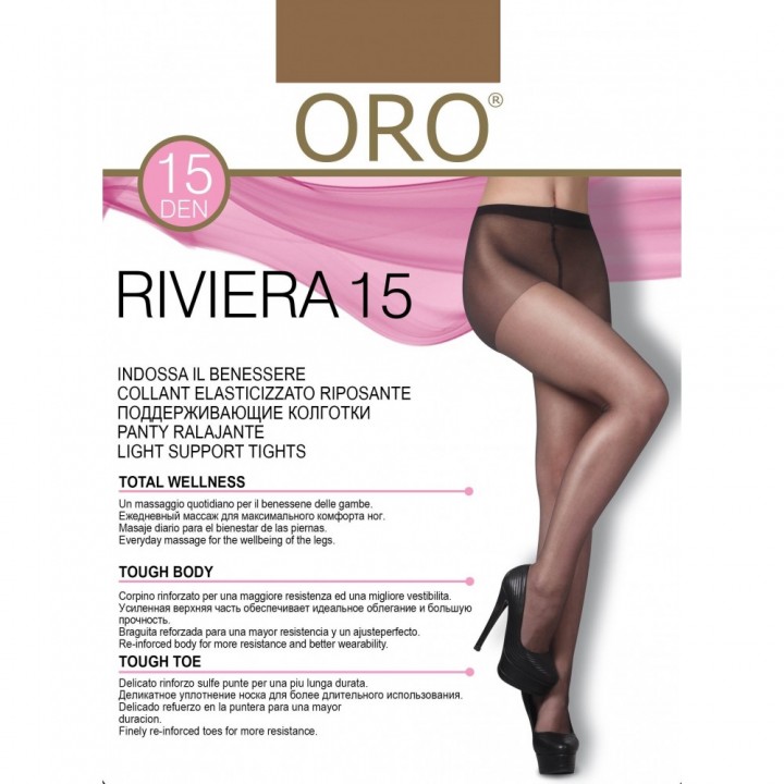 Колготки жіночі ORO RIVIERA 15 DEN visone 4