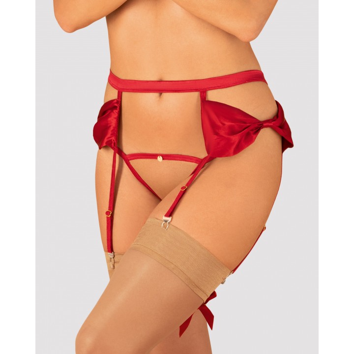 Пояс obsessive Rubinesa зі стрінгами S/M