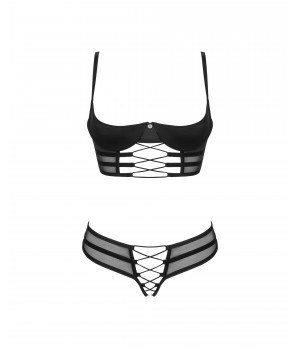 Комплект obsessive Roxelia set otwarty M/L