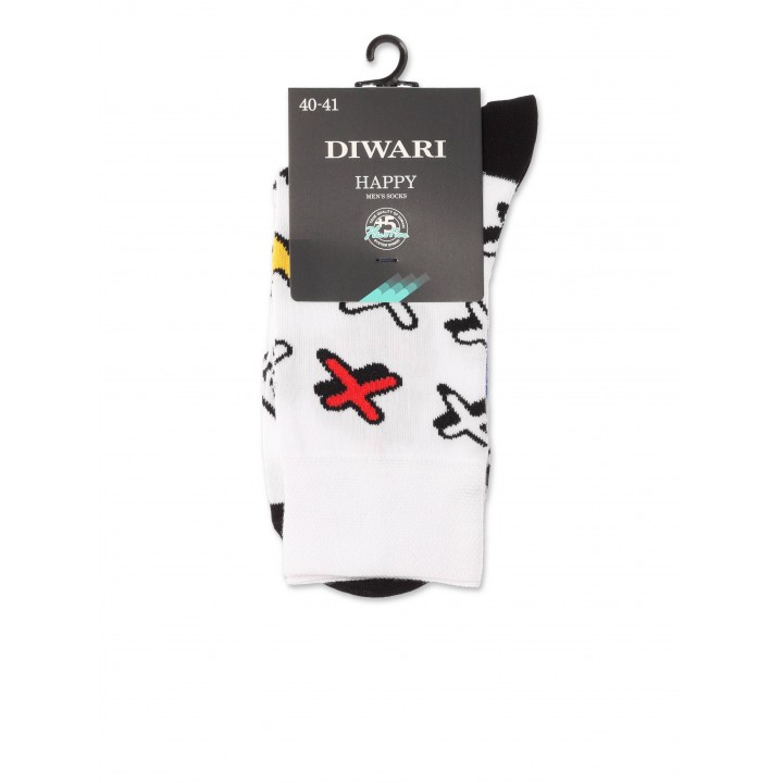 Шкарпетки чол. DW HAPPY 20С-37СП, р.29, 134 білий