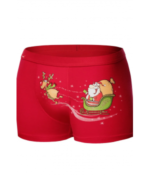 Труси шорти чоловічі cornette bs 007/67 santa's sleigh XXL