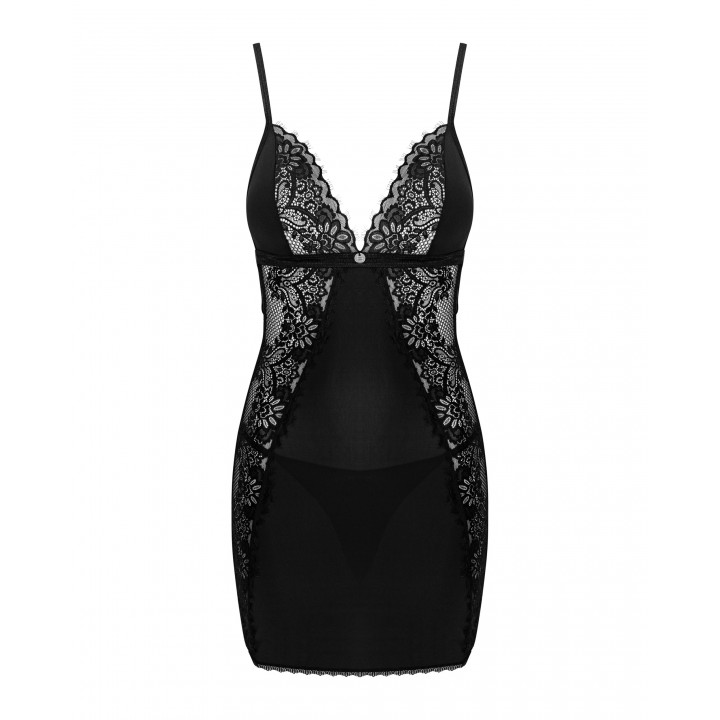 Комплект obsessive Maderris chemise XL/XXL