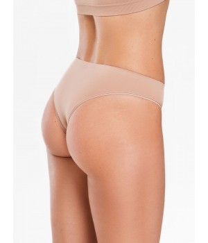 Бразиліана жіночі безшовні трусики giulia brasilian shine edge L/XL